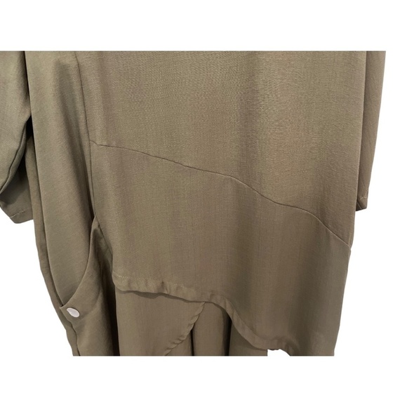 Casa Donna Plus Size Wide Leg Crop Pant Short Sleeve Top Set Rayon Linen XXL NWT - Picture 7 of 7